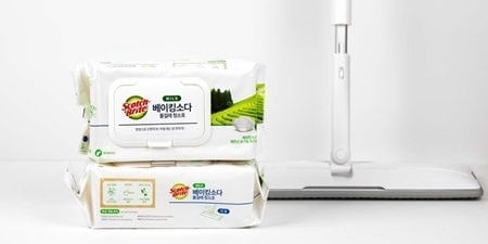 스카치브라이트™  올터치 막대걸레 및 물걸레 청소포
