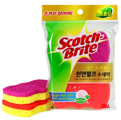 그리너 크린 논스크래치 스크럽 스폰지
