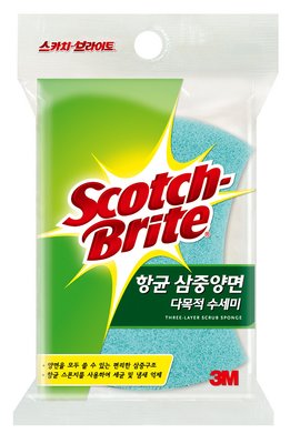 논스크래치 스크럽 스폰지

